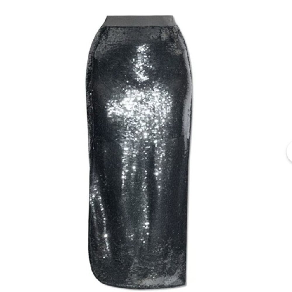 All Saints Opal Sequin Skirt